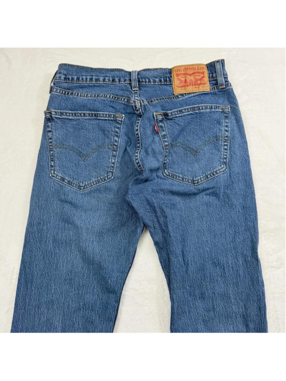 Men's Levi's 505 30x30 Straight Leg Jeans Blue Medium Wash